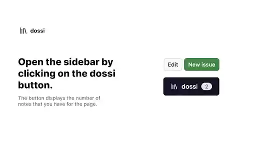 dossi Private GitHub Notes Labels from Chrome web store to be run with OffiDocs Chromium online dossi Private GitHub Notes Labels from Chrome web store to be run with OffiDocs Chromium online