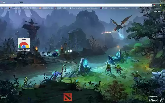 Dota 2  from Chrome web store to be run with OffiDocs Chromium online