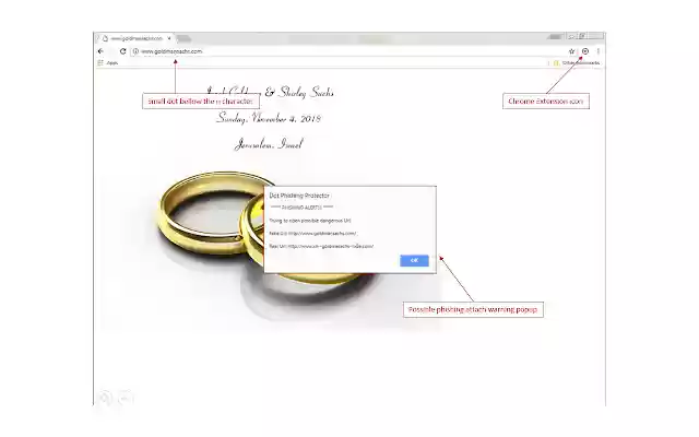 Dot Phishing Protector from Chrome web store to be run with OffiDocs Chromium online Dot Phishing Protector from Chrome web store to be run with OffiDocs Chromium online