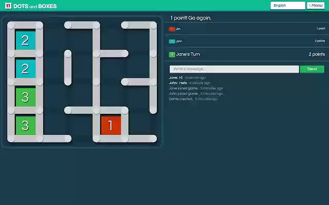 Dots and boxes from Chrome web store to be run with OffiDocs Chromium online Dots and boxes from Chrome web store to be run with OffiDocs Chromium online