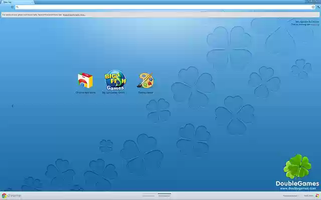 DoubleGames Čtyřlístky štěstí  from Chrome web store to be run with OffiDocs Chromium online