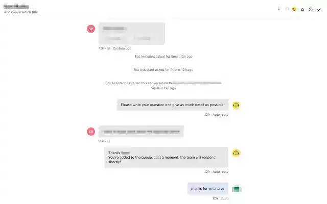 Download Intercom transcript  from Chrome web store to be run with OffiDocs Chromium online
