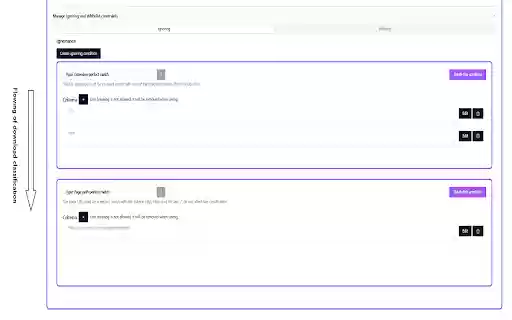 Download path route manager  from Chrome web store to be run with OffiDocs Chromium online