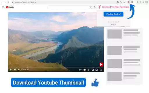 Download YouTube™ Thumbnail Image  from Chrome web store to be run with OffiDocs Chromium online