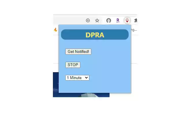 DPRA من متجر Chrome الإلكتروني ليتم تشغيله باستخدام OffiDocs Chromium عبر الإنترنت
