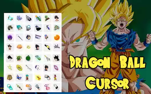 Dragon Ball Cursor Custom Anime Cursor for Chrome  from Chrome web store to be run with OffiDocs Chromium online