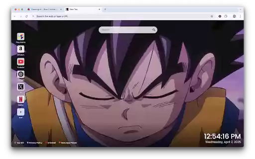 Dragon Ball DAIMA Wallpapers  from Chrome web store to be run with OffiDocs Chromium online