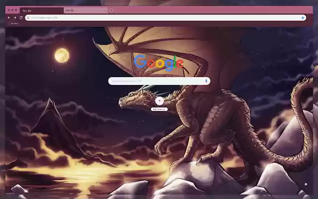 Dragon on the clouds  from Chrome web store to be run with OffiDocs Chromium online