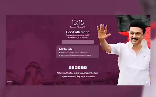 Dravida Nayagar Advanced  from Chrome web store to be run with OffiDocs Chromium online
