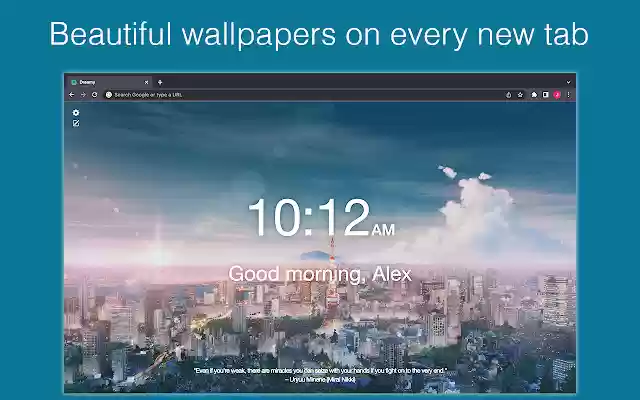 Dreamy Anime Wallpaper HD New Tab Dashboard from Chrome web store to be run with OffiDocs Chromium online Dreamy Anime Wallpaper HD New Tab Dashboard from Chrome web store to be run with OffiDocs Chromium online