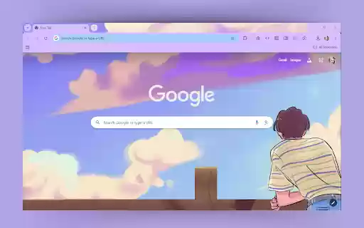 Dreamy Horizon Theme  from Chrome web store to be run with OffiDocs Chromium online