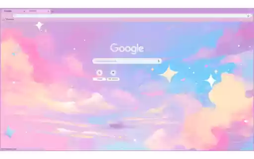 dreamy pastel starry night  from Chrome web store to be run with OffiDocs Chromium online