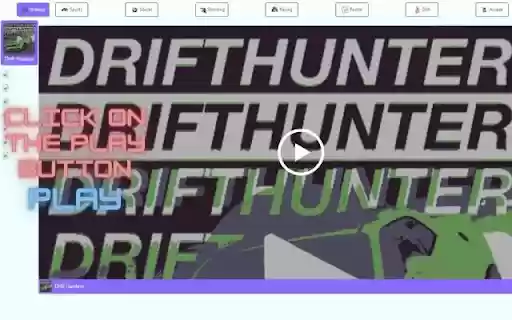 Drift Hunters Online Game  from Chrome web store to be run with OffiDocs Chromium online