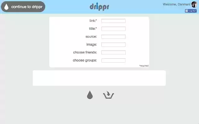 drippr from Chrome web store to be run with OffiDocs Chromium online drippr from Chrome web store to be run with OffiDocs Chromium online