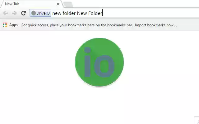 DriveIO  from Chrome web store to be run with OffiDocs Chromium online