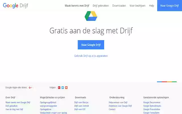 Drive To Drijf  from Chrome web store to be run with OffiDocs Chromium online