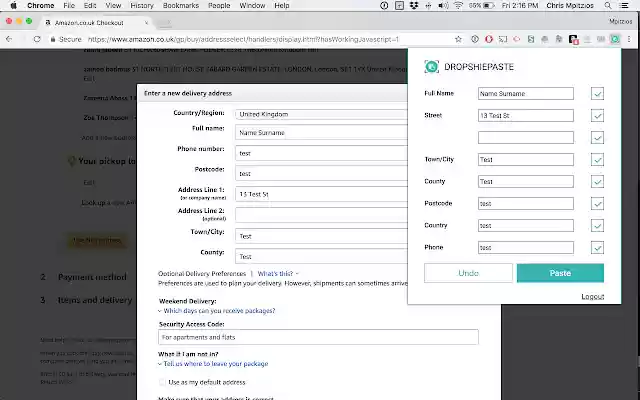 DropshiePaste from Chrome web store to be run with OffiDocs Chromium online DropshiePaste from Chrome web store to be run with OffiDocs Chromium online
