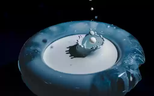 Drops of Splashing Liquid  from Chrome web store to be run with OffiDocs Chromium online