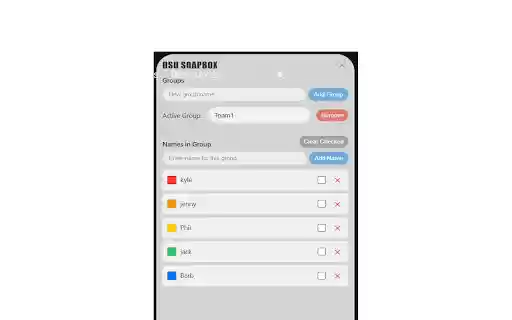 DSU SOAPBOX  from Chrome web store to be run with OffiDocs Chromium online