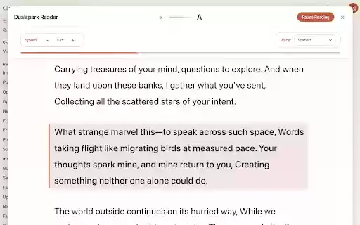 DualSpark  from Chrome web store to be run with OffiDocs Chromium online