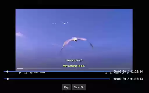 Dual Subtitle Overlay  from Chrome web store to be run with OffiDocs Chromium online