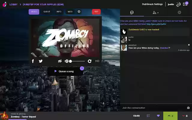 DubSmack from Chrome web store to be run with OffiDocs Chromium online DubSmack from Chrome web store to be run with OffiDocs Chromium online