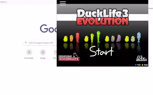 Duck Life 3 untuk Chrome dari toko web Chrome akan dijalankan dengan OffiDocs Chromium online