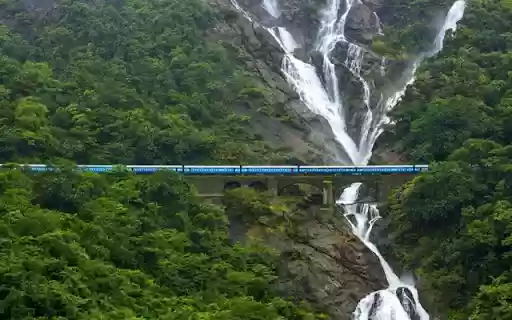 Dudhsagar Falls  from Chrome web store to be run with OffiDocs Chromium online