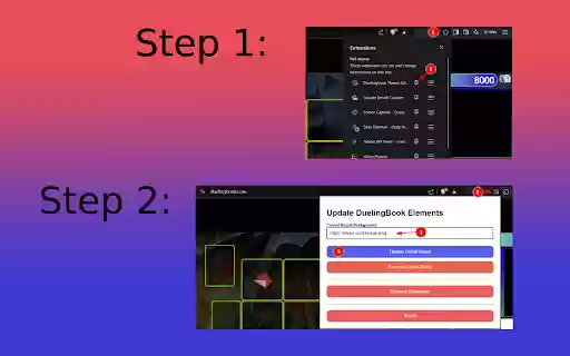 DuelingBook Theme Editor  from Chrome web store to be run with OffiDocs Chromium online