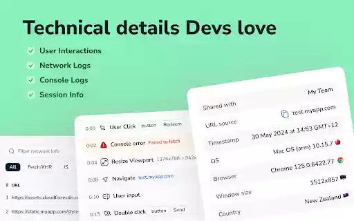 Dummi Bug Capture  from Chrome web store to be run with OffiDocs Chromium online