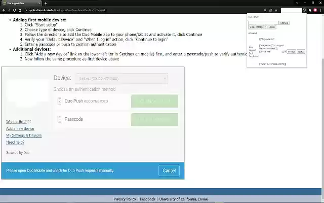 duo ext from Chrome web store to be run with OffiDocs Chromium online duo ext from Chrome web store to be run with OffiDocs Chromium online