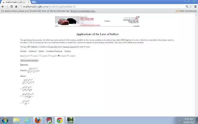 DynaMath  from Chrome web store to be run with OffiDocs Chromium online