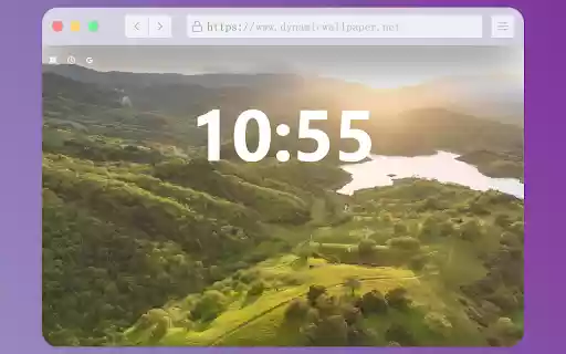 Dynamic Wallpaper  from Chrome web store to be run with OffiDocs Chromium online