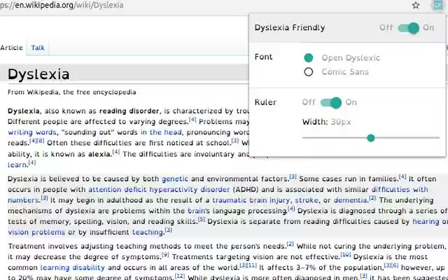 Dyslexia Friendly from Chrome web store to be run with OffiDocs Chromium online Dyslexia Friendly from Chrome web store to be run with OffiDocs Chromium online