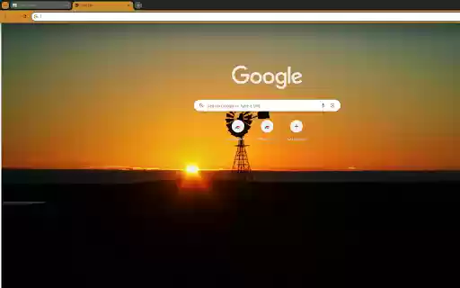 early dawn over a windmill on the prairie  from Chrome web store to be run with OffiDocs Chromium online
