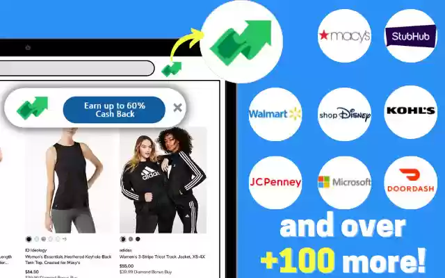 Earn and Trade: Shop and Earn Cash Back  from Chrome web store to be run with OffiDocs Chromium online