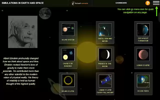 Earth and Space from Chrome web store to be run with OffiDocs Chromium online Earth and Space from Chrome web store to be run with OffiDocs Chromium online