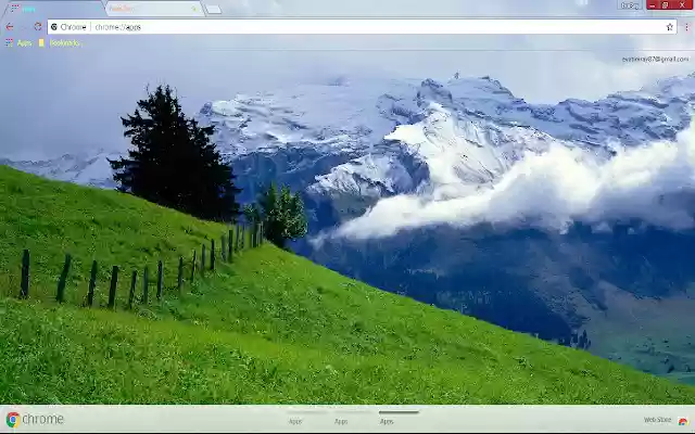 Earth Landscape  from Chrome web store to be run with OffiDocs Chromium online