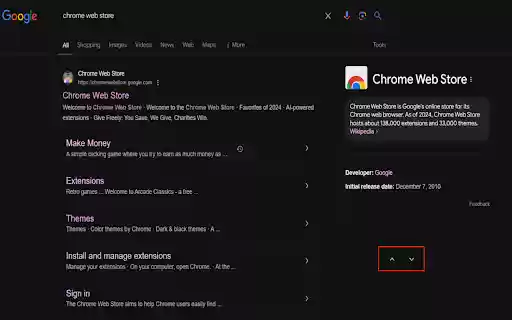 Easily Scroll to Top or Bottom  from Chrome web store to be run with OffiDocs Chromium online