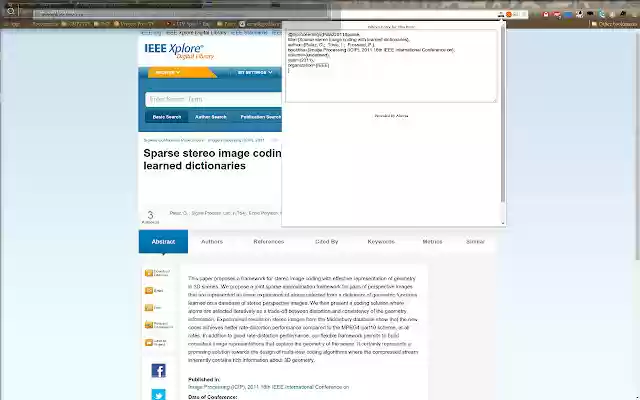 Easy BibTex Generator ຈາກຮ້ານເວັບ Chrome ທີ່ຈະດໍາເນີນການກັບ OffiDocs Chromium ອອນໄລນ໌