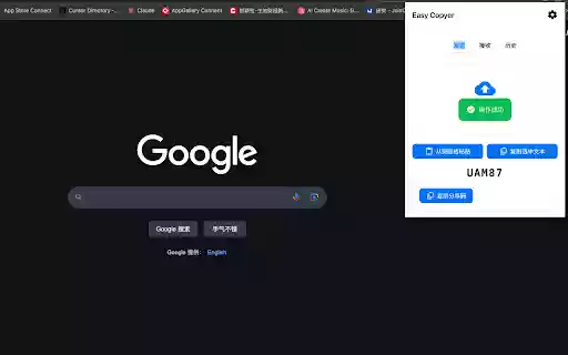 Easy Copyer  from Chrome web store to be run with OffiDocs Chromium online