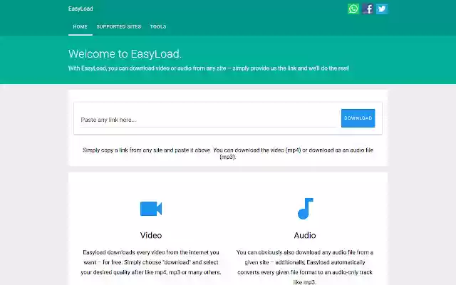 EasyLoad  from Chrome web store to be run with OffiDocs Chromium online