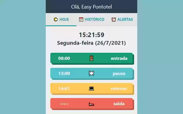 Easy Pontotel  from Chrome web store to be run with OffiDocs Chromium online