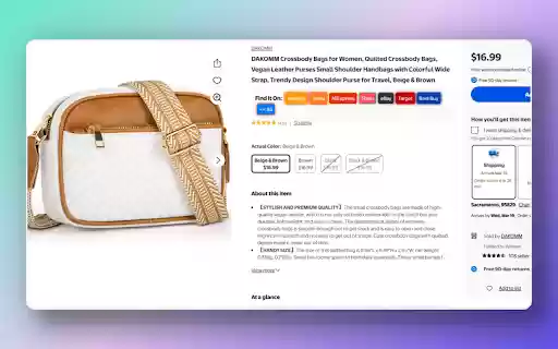 Easy Product Finder  from Chrome web store to be run with OffiDocs Chromium online
