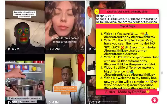 Easy TikTok Profile Download from Chrome web store to be run with OffiDocs Chromium online Easy TikTok Profile Download from Chrome web store to be run with OffiDocs Chromium online
