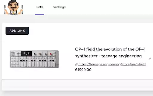 EatMyLink  from Chrome web store to be run with OffiDocs Chromium online