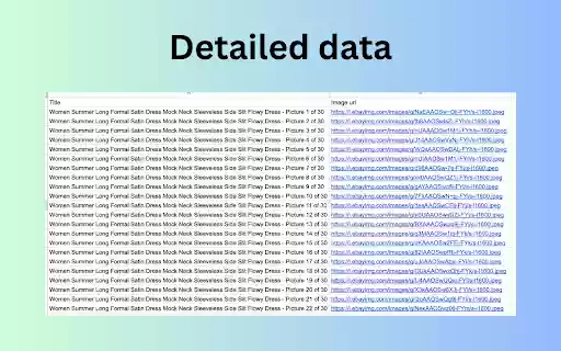 eBay Images Downloader eBay Downloader of Images  from Chrome web store to be run with OffiDocs Chromium online
