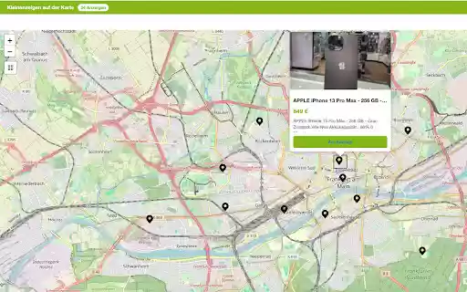 Ebay Kleinanzeigen Karten Erweiterung (Map Viewer) from Chrome web store to be run with OffiDocs Chromium online Ebay Kleinanzeigen Karten Erweiterung (Map Viewer) from Chrome web store to be run with OffiDocs Chromium online