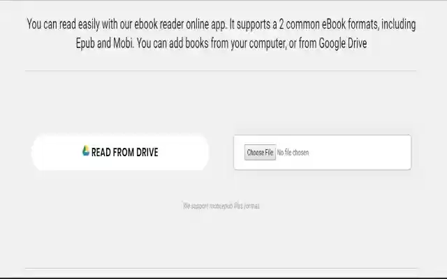 eBook Reader ຈາກ Chrome web store ທີ່ຈະດໍາເນີນການກັບ OffiDocs Chromium ອອນໄລນ໌ eBook Reader ຈາກ Chrome web store ທີ່ຈະດໍາເນີນການກັບ OffiDocs Chromium ອອນໄລນ໌