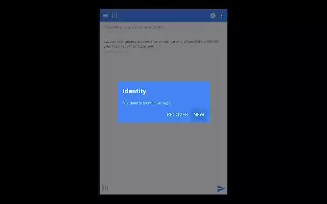 Echoes Encrypted Messenger  from Chrome web store to be run with OffiDocs Chromium online